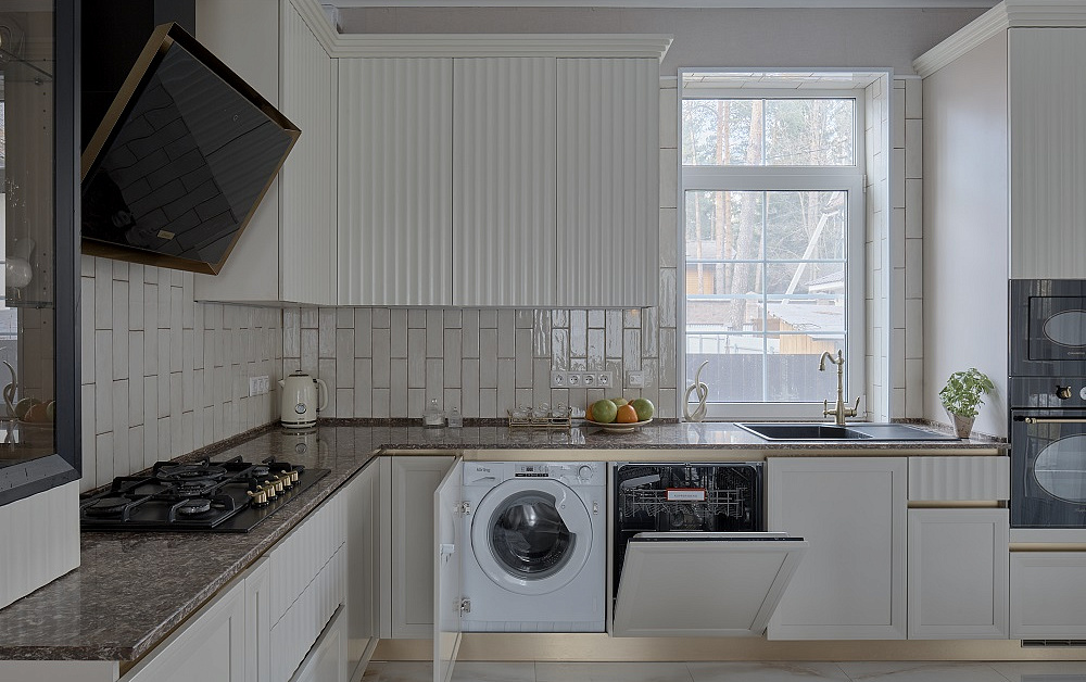 Ар-деко, адаптированное для загородного дома