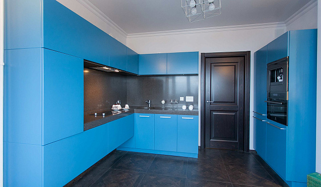 Синие кухни Кухня Фаворит-1