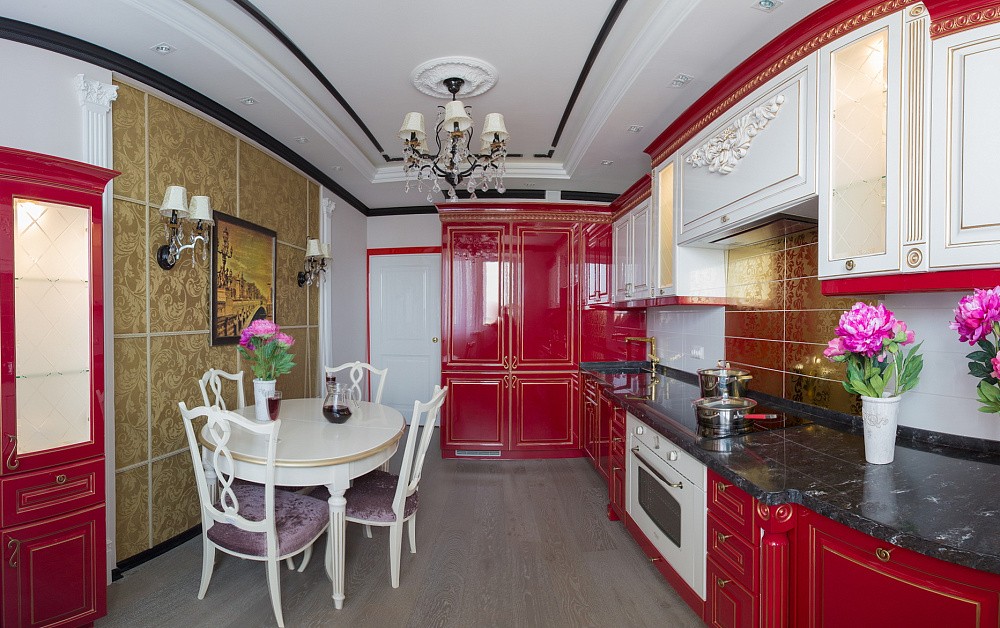 Кухня Айвори с патиной (Театро)