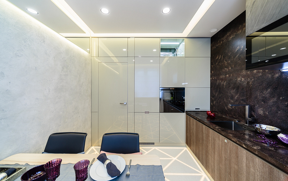 "Кухня с паутинкой" ("Квартирный вопрос" от 30.01.16) Кухня Марта.