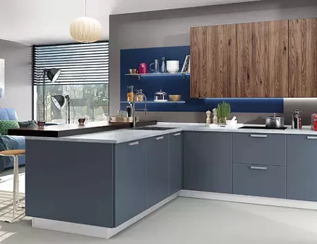 Синяя кухня