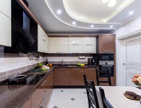 Глянцевая кухня в Ростове-на-Дону