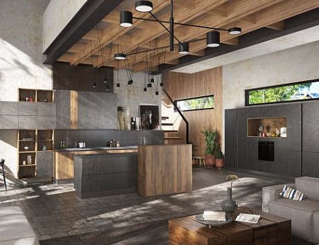 Рабочий треугольник на кухне