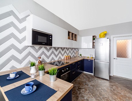 Рабочий треугольник на кухне