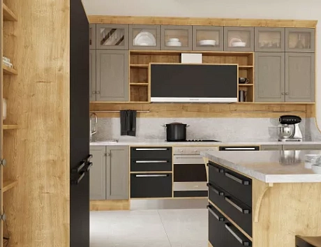 Серая кухня в Сызрани