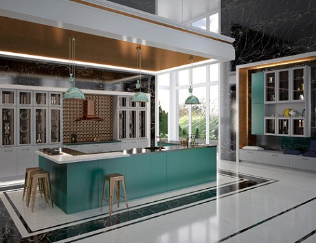 Зеленая кухня  в Нижнем Новгороде