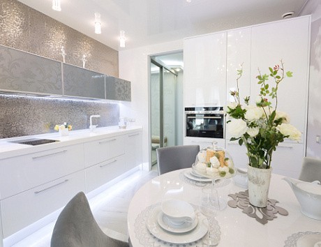 Глянцевая кухня в Твери