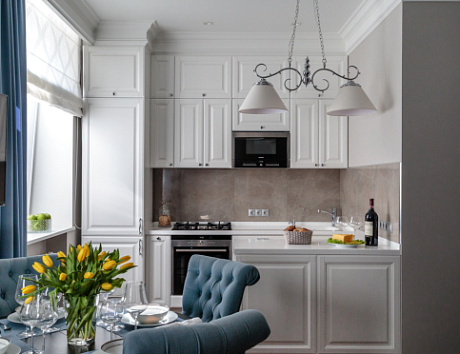 Светлая кухня в Обнинске