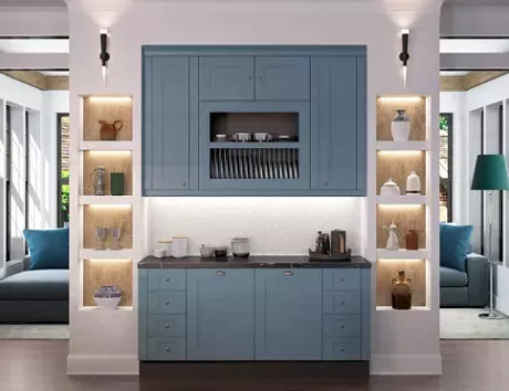 Синяя кухня