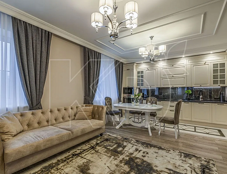 Интерьер кухни классика