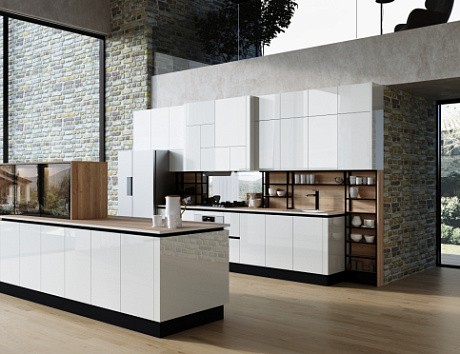 Белая кухня в Анапе