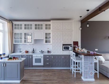 Белая кухня в Анапе