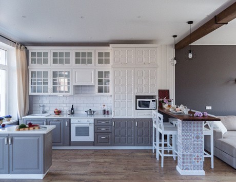 Белая кухня в Анапе