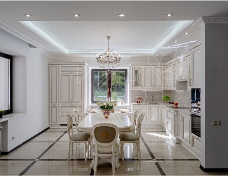 проект угловой кухни