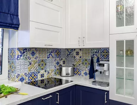 Синяя кухня в Наро-Фоминске