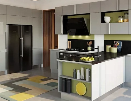 Серая кухня в Сызрани