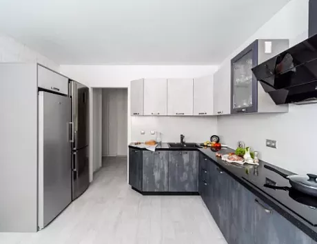 Серая кухня в Егорьевске