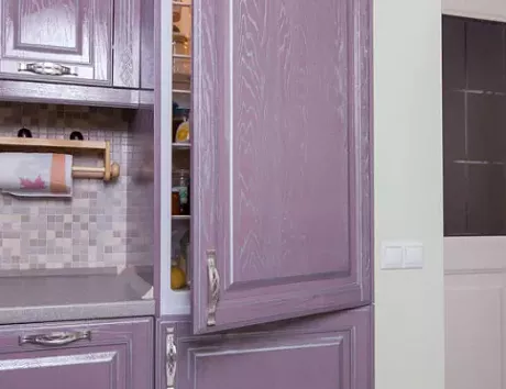 Фиолетовая кухня в Казани