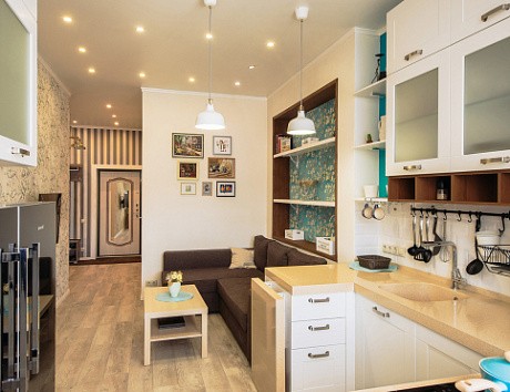 Стиль Кантри в кухонном пространстве