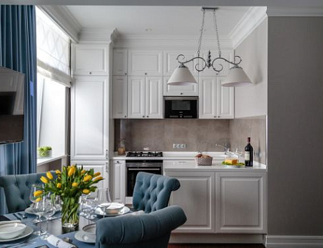 Матовые или глянцевые фасады кухни