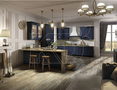 Яркая кухня классика