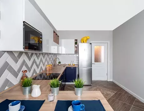 Синяя кухня в Обнинске