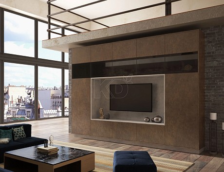 Современная мебель в гостиную под телевизор