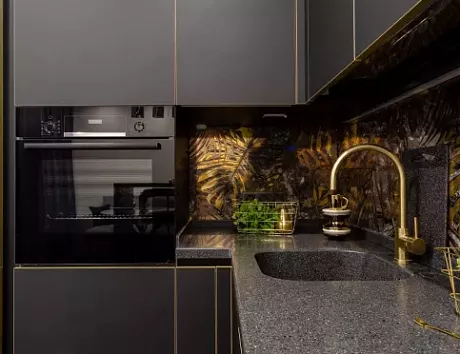 Черная кухня в Новосибирске