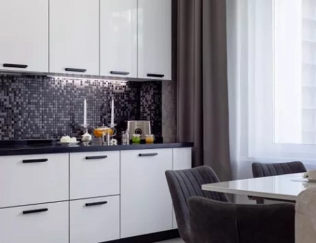 Глянцевая кухня в Казани