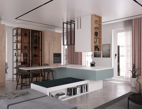 Белая кухня в Кирове