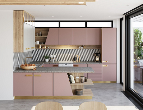 Светлая кухня в Арзамасе