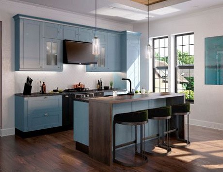 Матовые или глянцевые фасады кухни