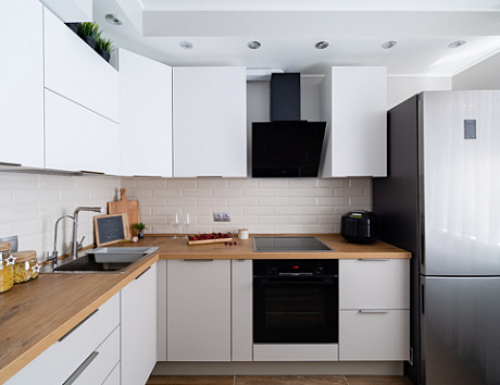 Белая кухня в Анапе