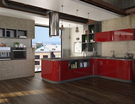 Красная кухня в Ростове-на-Дону