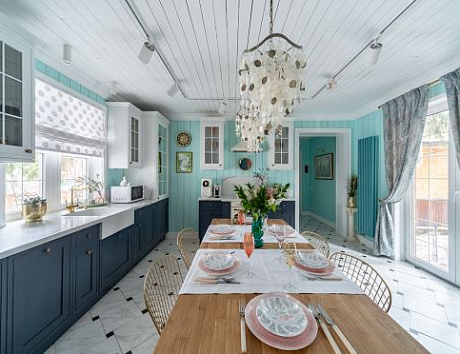 кухня из массива дерева