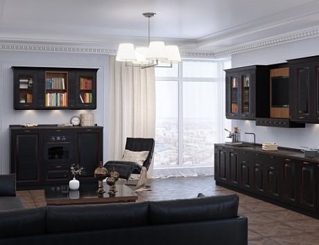 Дизайн кухни в классическом стиле