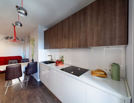 Дизайн угловой кухни