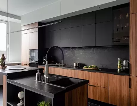 Черная кухня в Новосибирске