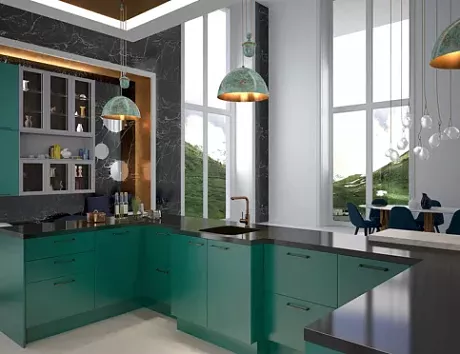 Темная кухня в Казани