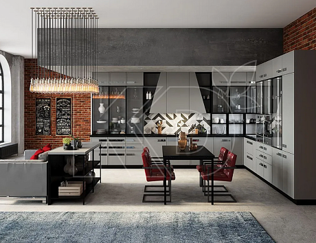 Современный дизайн кухни модерн