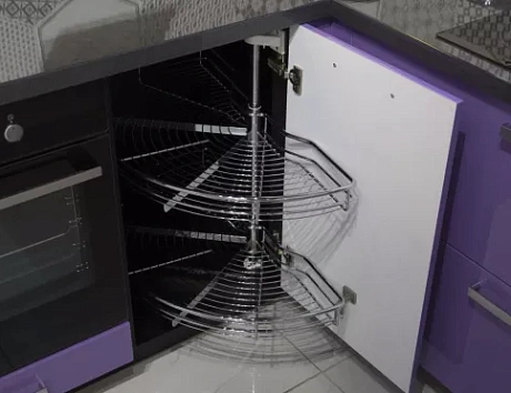 Фиолетовая кухня во Владивостоке