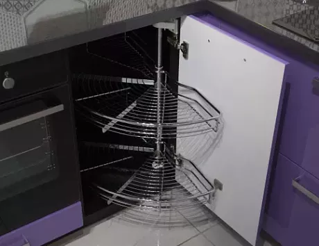 Фиолетовая кухня во Владивостоке