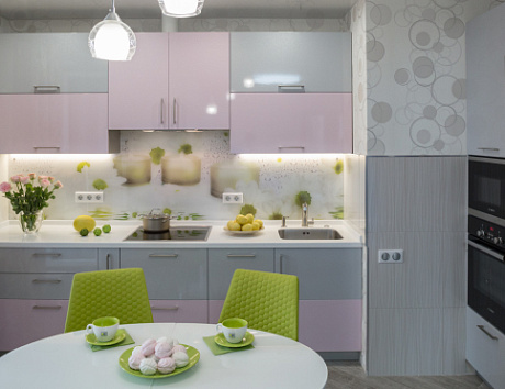 Серая кухня в Егорьевске