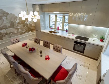 Глянцевая кухня в Твери
