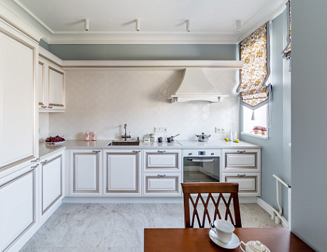 Светлая кухня в Арзамасе