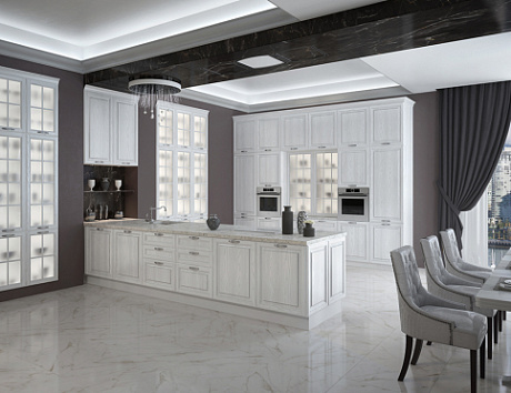 Белые кухни