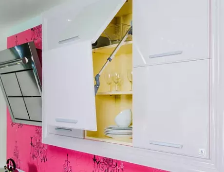 Фиолетовая кухня в Чите